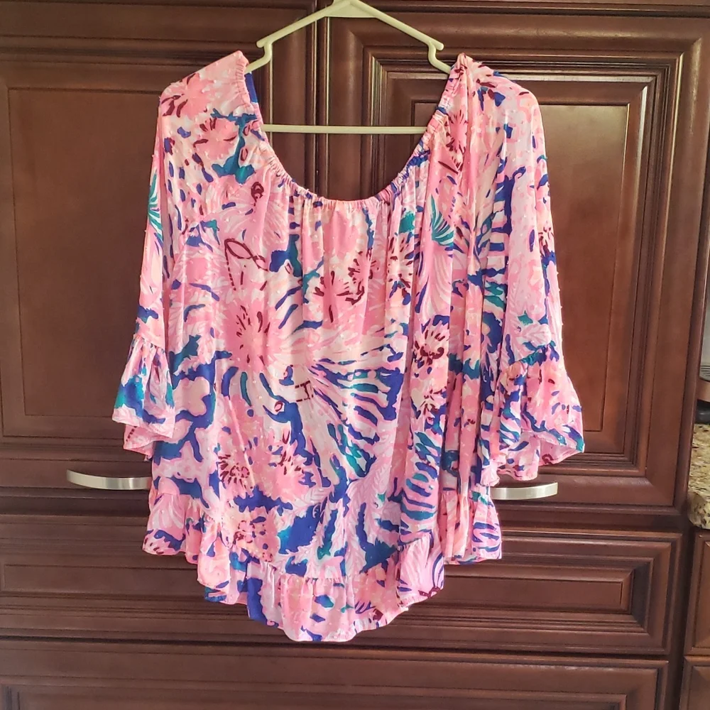 Lily Pulitzer Dressy Shirt - Picture 5 of 6